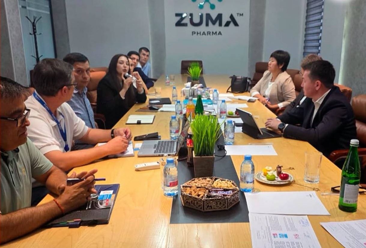 Zuma Pharma va Qirg'izfarmatsiya o'rtasida yetkazib berish shartlari yuzasidan uchrashuvi bo'lib o'tdi